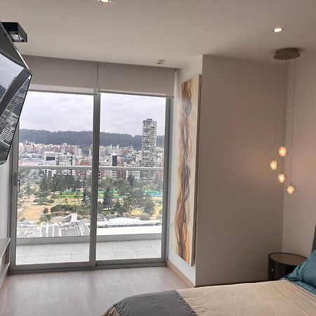 Suite Apartameto 1606 Espectacular Vista La Carolina, Piso 16 One - 基多 外观 照片