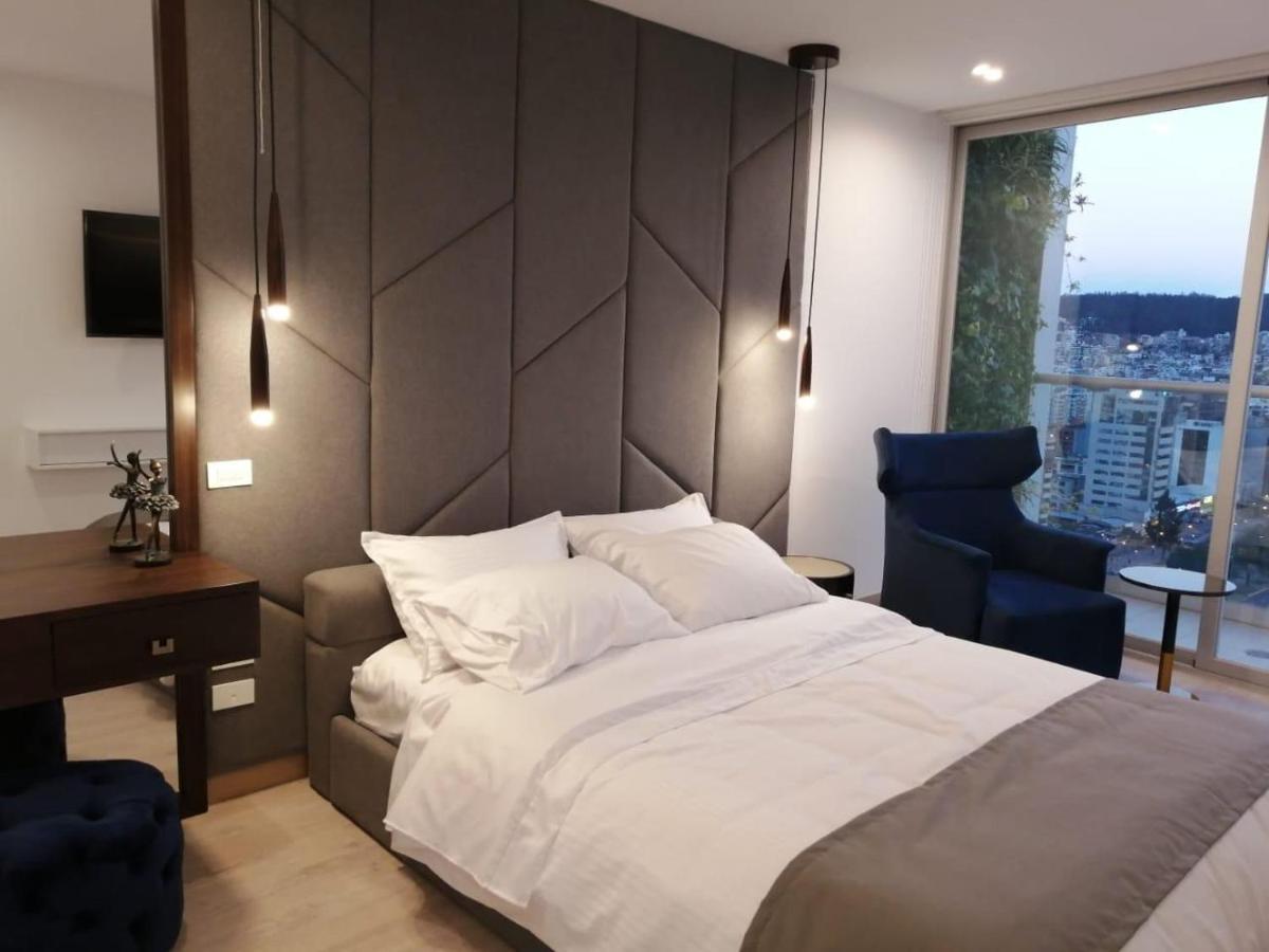 Suite Apartameto 1606 Espectacular Vista La Carolina, Piso 16 One - 基多 外观 照片