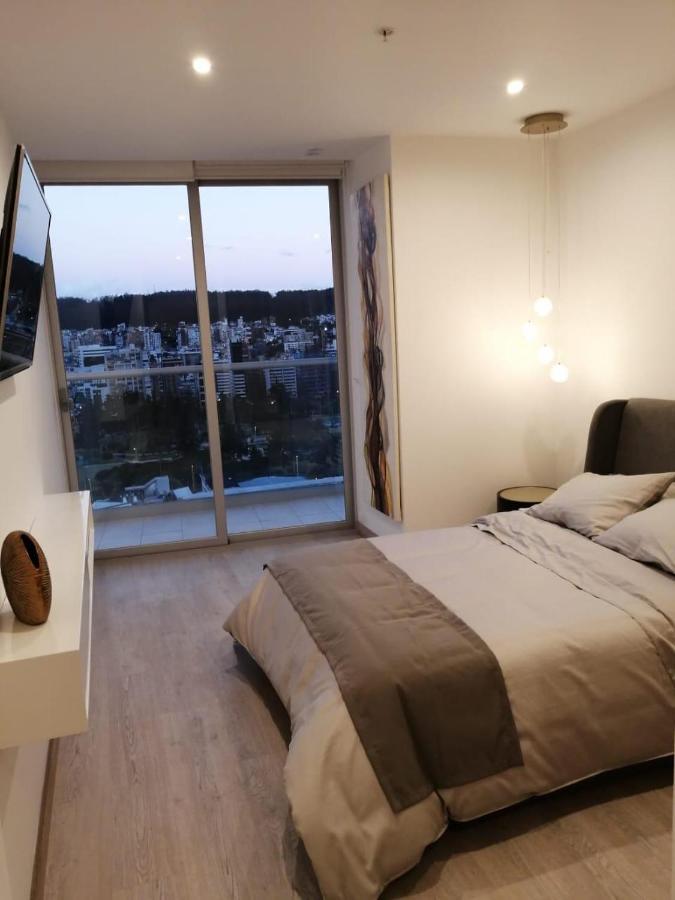 Suite Apartameto 1606 Espectacular Vista La Carolina, Piso 16 One - 基多 外观 照片